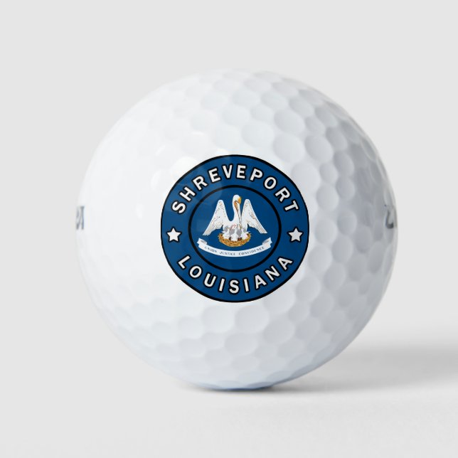 Shreveport Louisiana Golf Balls (Front)