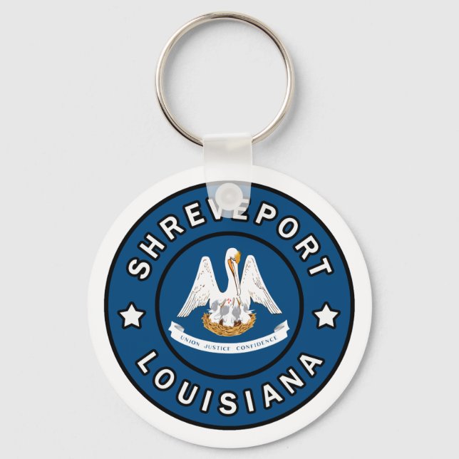 Shreveport Louisiana Key Ring (Front)