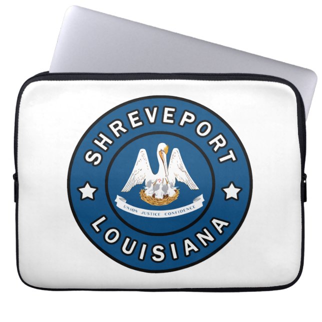 Shreveport Louisiana Laptop Sleeve (Front)