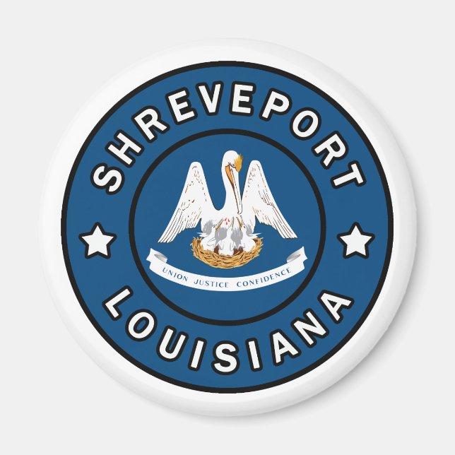 Shreveport Louisiana Magnet (Front)
