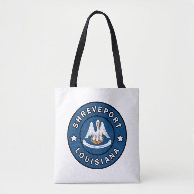 Shreveport Louisiana Tote Bag (Front)