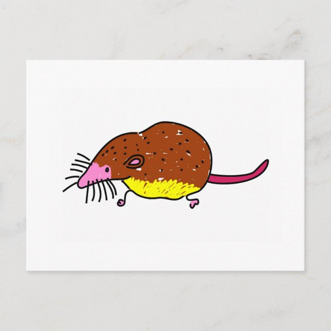 shrew postcard (Front)