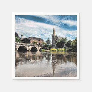Shrewsbury, England Napkin