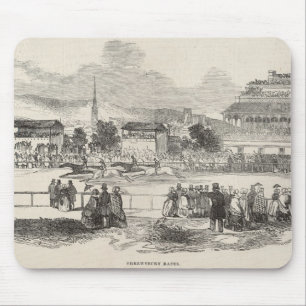 Shrewsbury Races,'The Illustrated London News' Mouse Mat