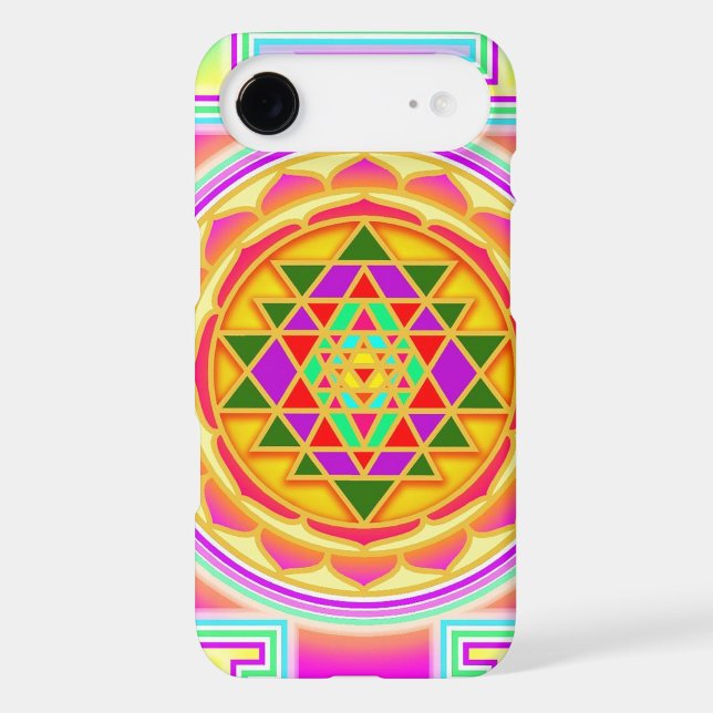 Shri Chakra Case-Mate iPhone Case (Back)