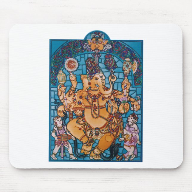 Shri Ganesh Mouse Mat (Front)