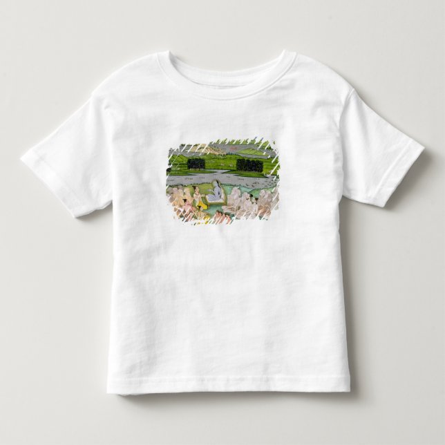 Shri Sukdevji preaching to a concourse of Sadhus, Toddler T-Shirt (Front)