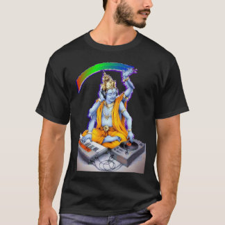 Shri Vishnu Rocks the House ॐ T-Shirt