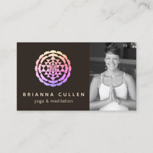 Shri Yantra, Shri Chakra Photo Business Card