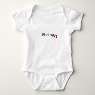 shrimp baby bodysuit