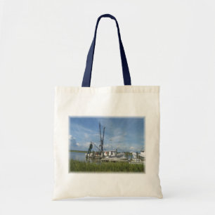 Shrimp Boat Budget Tote Bag