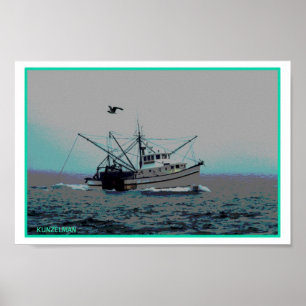 SHRIMP BOAT  GICLEE PRINT