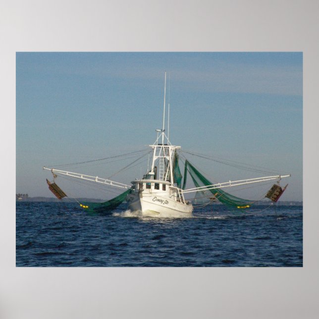 Shrimp Boat Poster (Front)