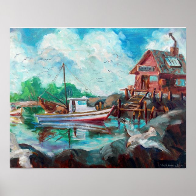 Shrimp Boat Poster (Front)