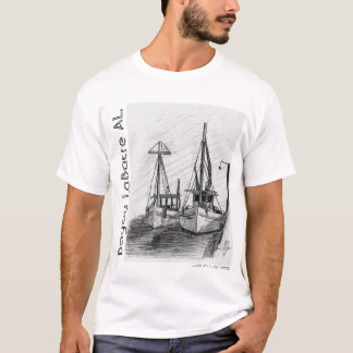 Shrimp Boats, Bayou LaBatre AL., John I. Jones T-Shirt