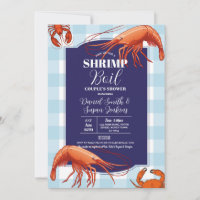 Shrimp Boil Engagement Party Seafood Navy Lobster