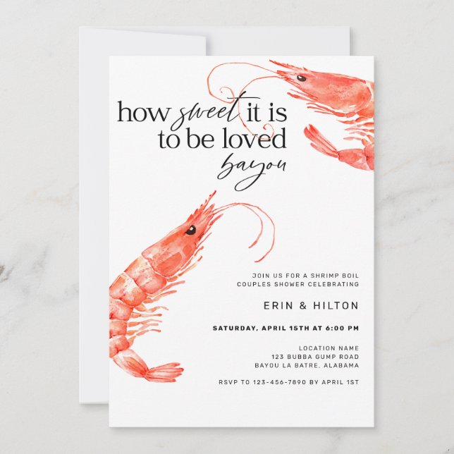 Shrimp Boil Invitation (Front)