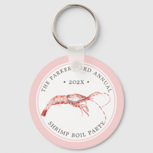 Shrimp Boil   Seafood Themed Key Ring