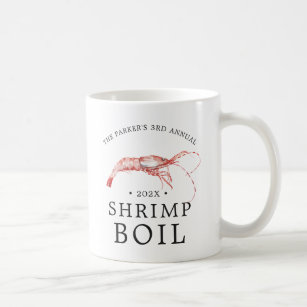 Shrimp Boil   Seafood Themed Party   Event Coffee Mug