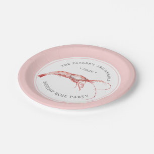 Shrimp Boil   Seafood Themed Party Paper Plate