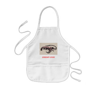SHRIMP COOK KIDS APRON