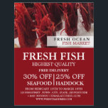 Shrimp Display, Fishmonger/Wife, Fish Market Flyer<br><div class="desc">Shrimp Display,  Fishmonger/Wife,  Fish Market Advertising Flyers By The Business Card Store.</div>