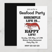 Shrimp Fish Seafood Party