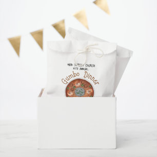 Shrimp Gumbo Stew Louisiana LA New Orleans Food Favour Bags