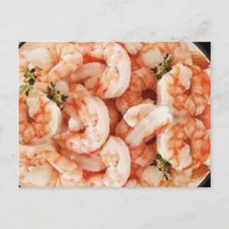 Shrimp In Beer Recipe Postcard
