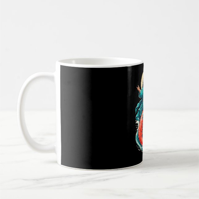 Shrimp jesus  coffee mug (Left)