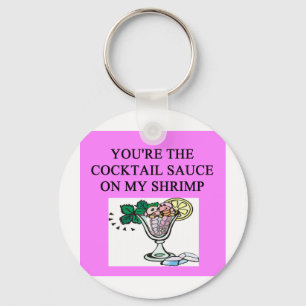 shrimp key ring