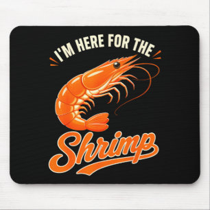Shrimp lover cajun seafood festival mouse mat