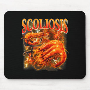 Shrimp Meme Funny Shrimp Weirore Sarcasm Humor Sco Mouse Mat
