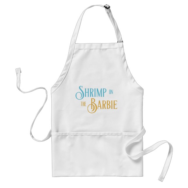Shrimp on the Novelty Australia Day Standard Apron (Front)