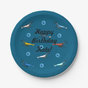 Shrimp Paper Plate