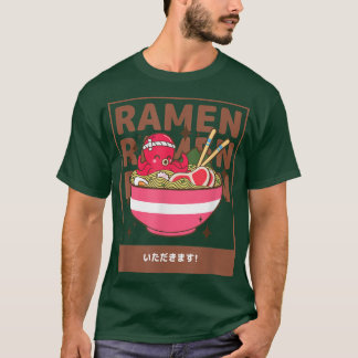 Shrimp Ramen Japanese Cute Kawaii Anime T-Shirt