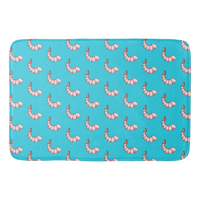 Shrimp tail bath mat (Front)