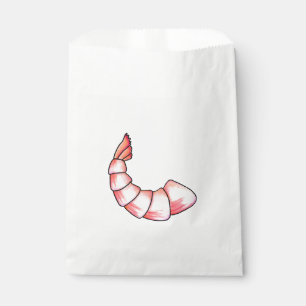 Shrimp tail favour bags