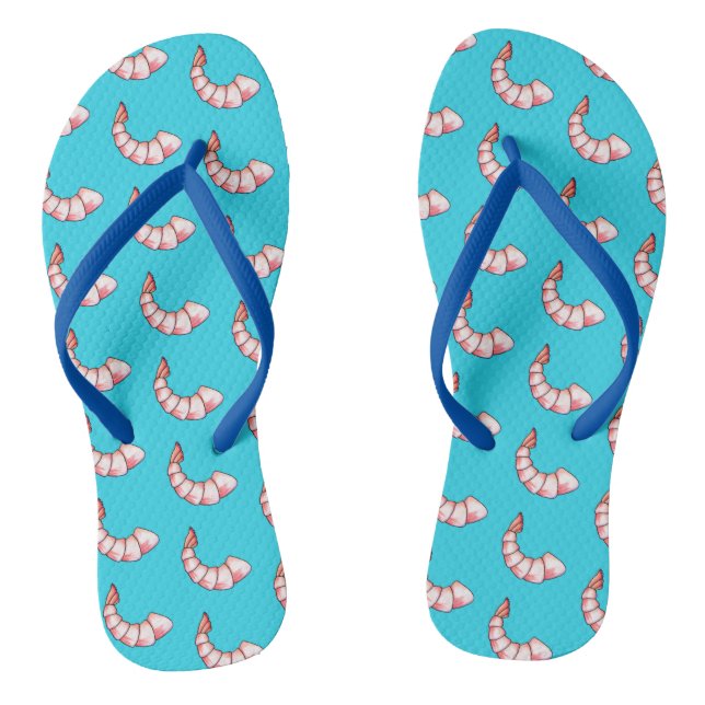 Shrimp tail flip flops (Footbed)