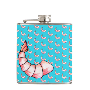Shrimp tail hip flask
