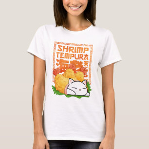 Shrimp Tempura Cat  T-Shirt