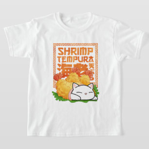 Shrimp Tempura Cat T-Shirt