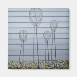 Shrimping Nets Magnet