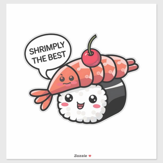 shrimply the best kawaii sushi (Sheet)