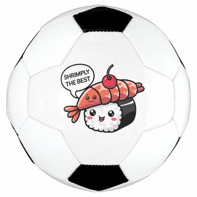 shrimply the best kawaii sushi football (Front)
