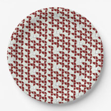 SHRIMPLY White Bones Pattern, Aqiqah Baby Shower