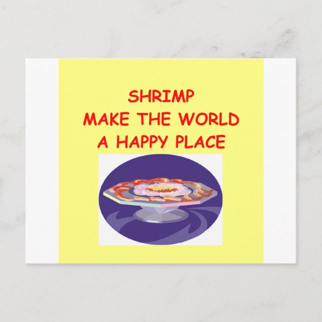 shrimps postcard (Front)