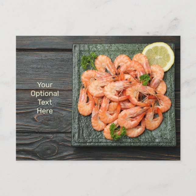 Shrimps Postcard (Front)