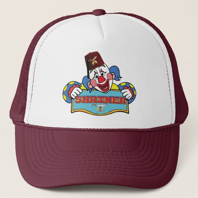 Shrine Clown Trucker Hat (Front)