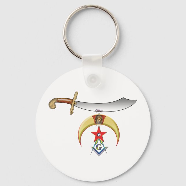 Shrine Mason Key Ring (Front)